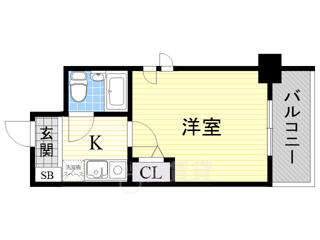 リーガル塚本の間取り