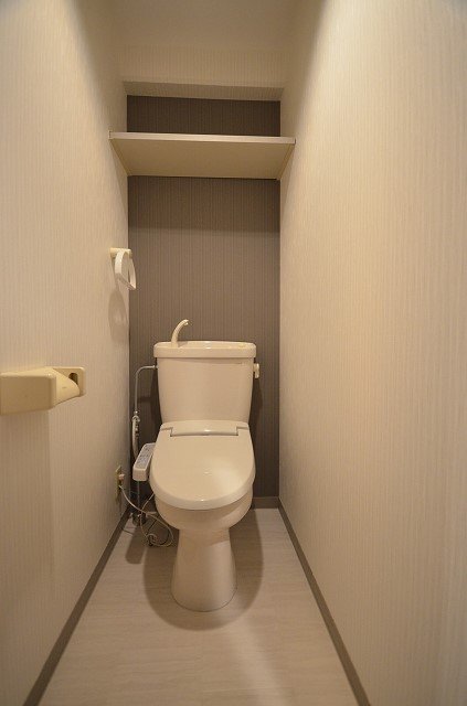 トイレ　同物件、別号室の写真