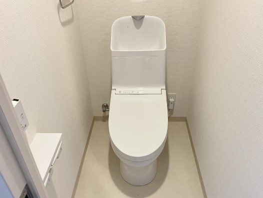 トイレ　温水線所便座