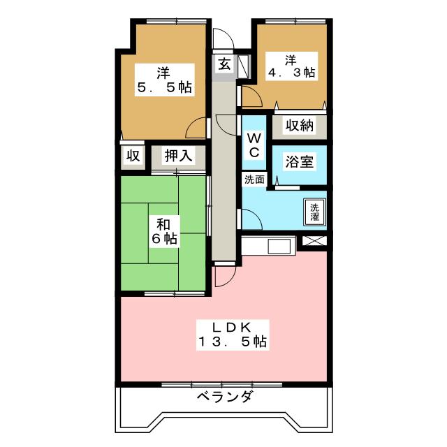 アネックス加藤の間取り