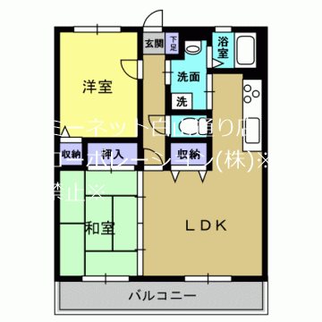 OAK飛田の間取り