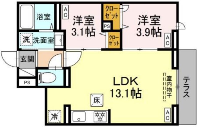 グラナーデ石神井台の間取り