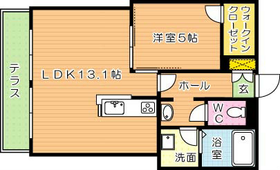 アロエ1（ファースト）の間取り