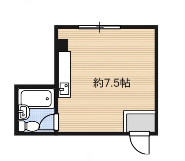 ハイツ滝川の間取り