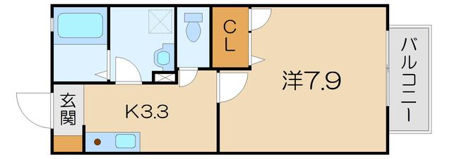 シャルム・エーアイの間取り