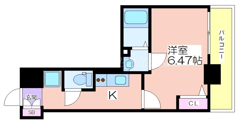 【住之江公園レジデンスの間取り】