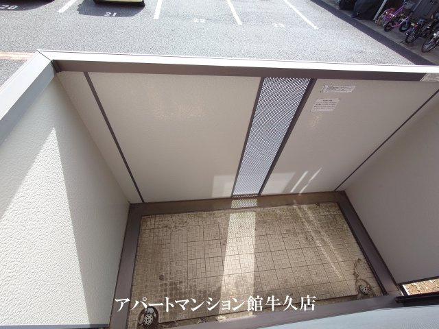 【クレールセゾンABのバルコニー】