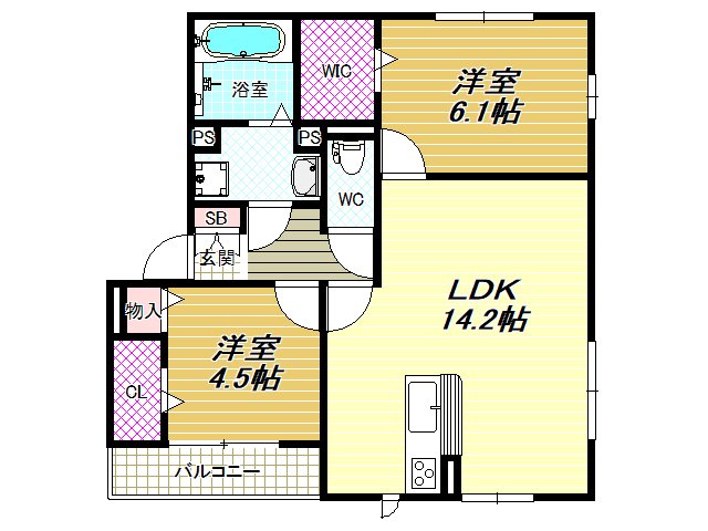 プロキオンの間取り