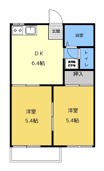 パックスヘイブンの間取り