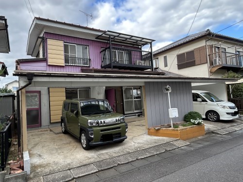 柏田町Ｓ邸の建物外観