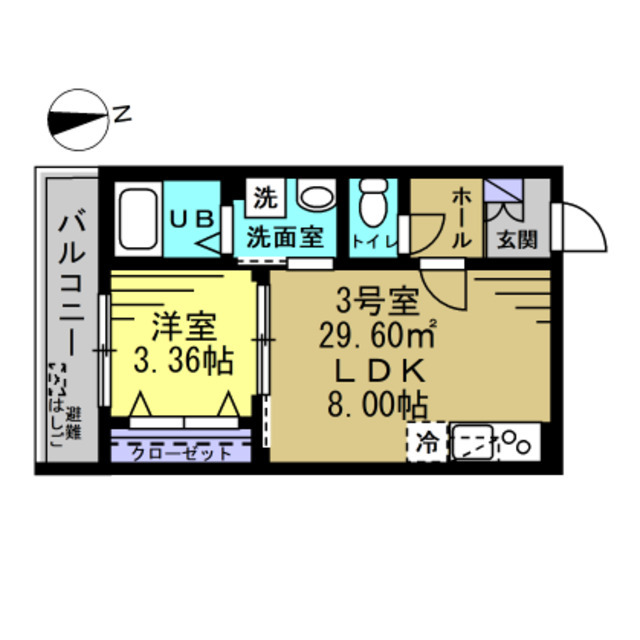 メゾン・ド・Plum新松戸の間取り