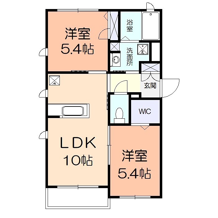 プレジール鎌倉の間取り