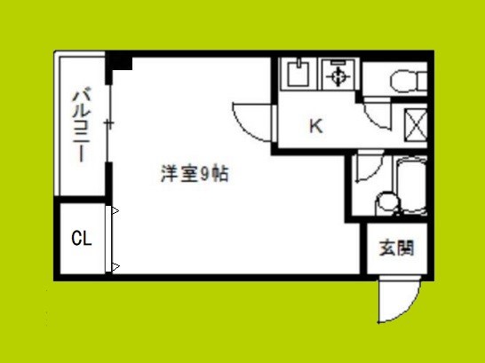 アメニティハイツの間取り