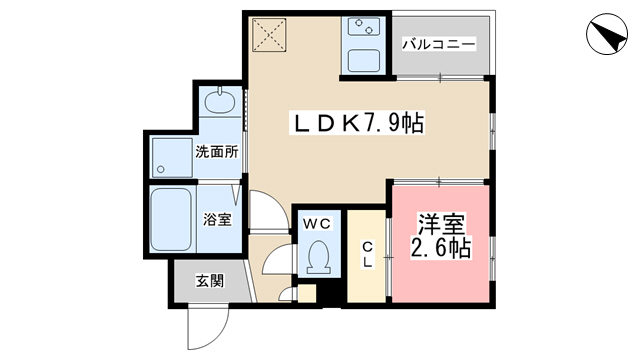 R・smart 石田駅の間取り