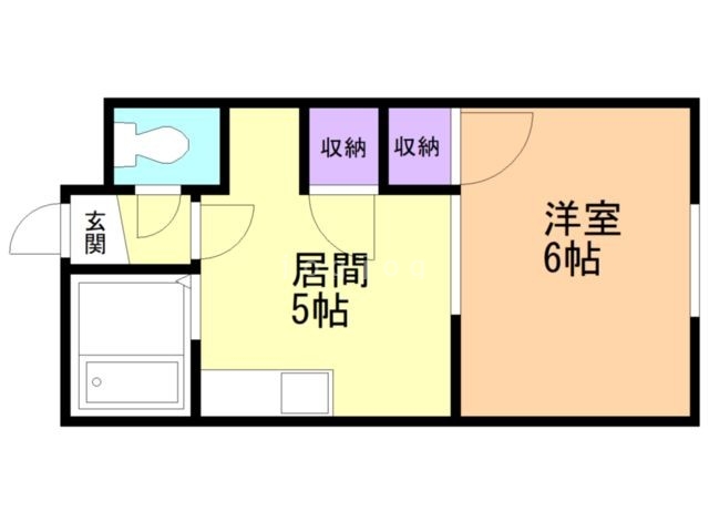 ボナール川端の間取り