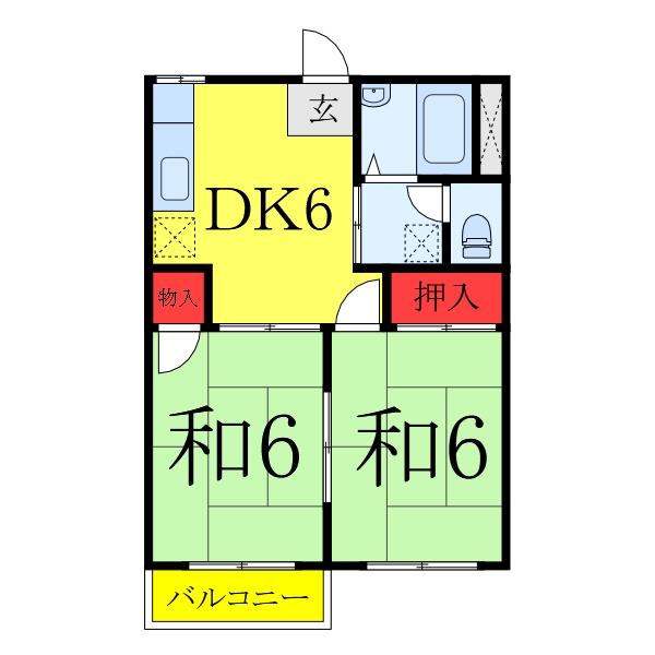 メゾンマキの間取り