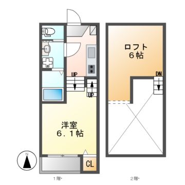 アネックス山脇の間取り