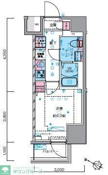 GENOVIA青砥skygardenの間取り