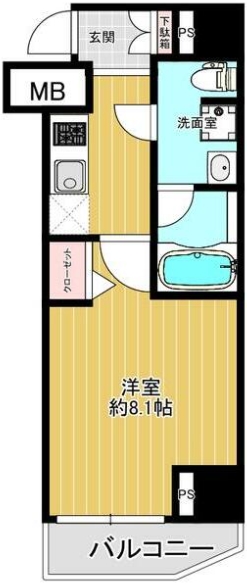 スクエアシティ東京保谷の間取り