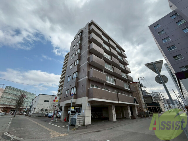 建物外観　札幌市中央区北８条西「アブニール桑園」