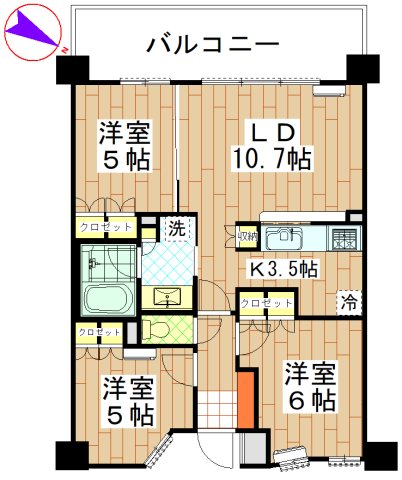 プレミアムレジデンス西千葉春日_間取り_0