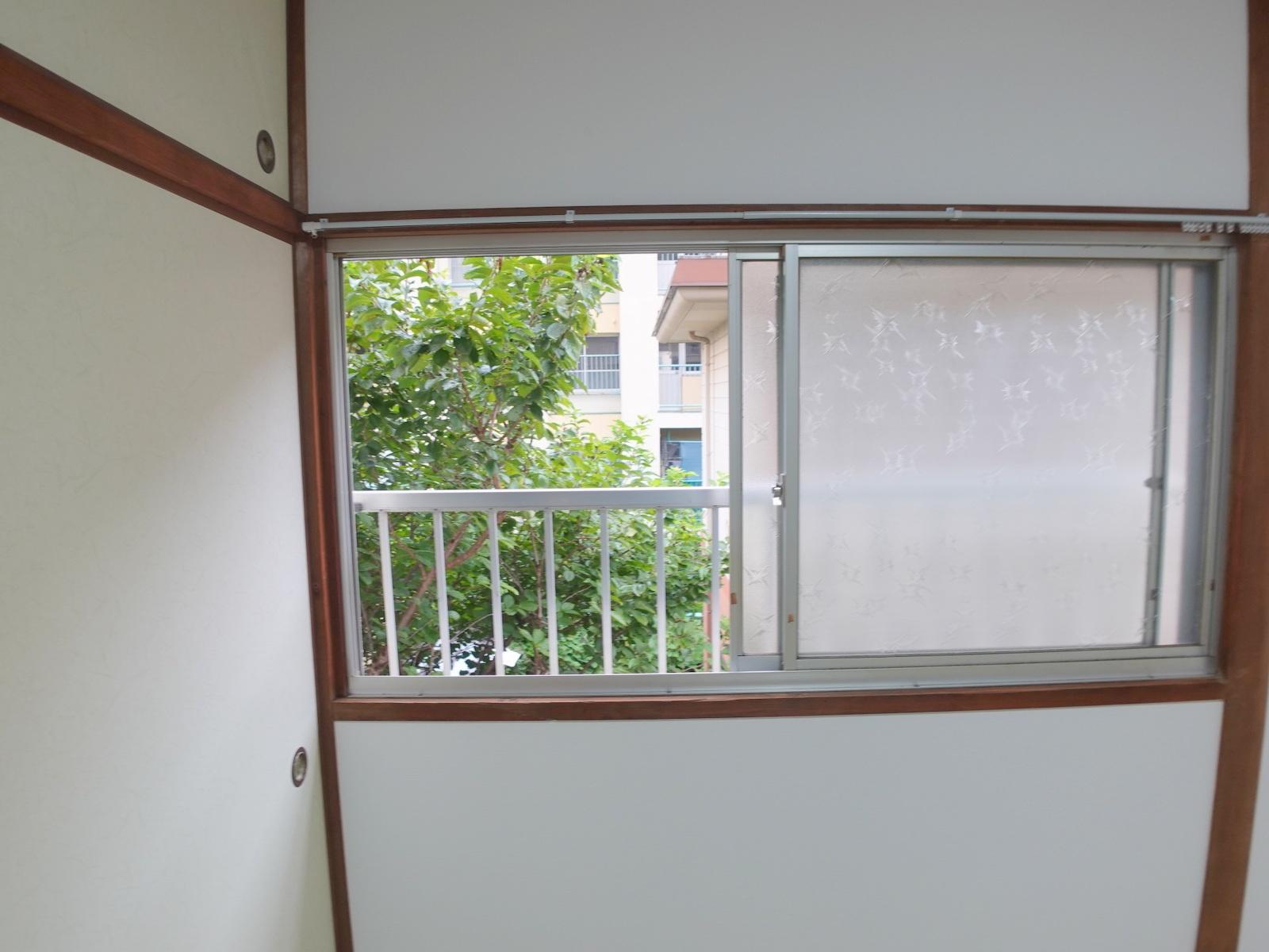 眺望　風と光、緑が心地よく届くお部屋です。