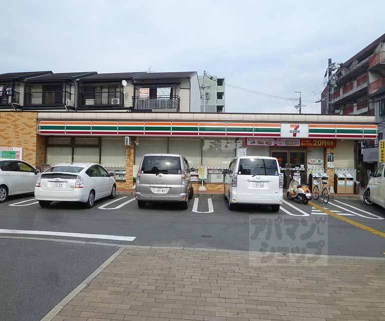 コンビニ　セブンイレブン京都油小路九条店（コンビニ）まで260m