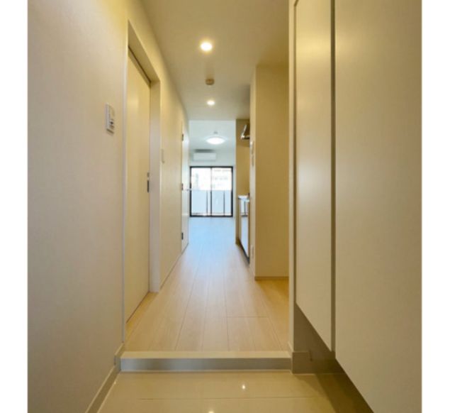 玄関　ゆったりとした玄関です