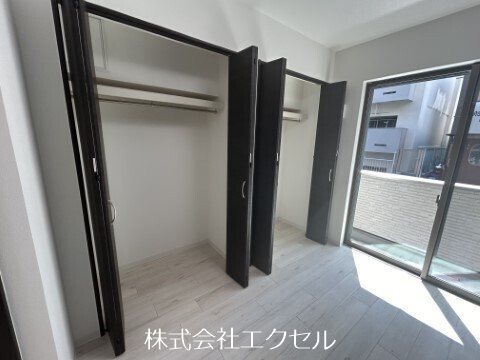 収納　奥行きのあるクローゼット完備♪