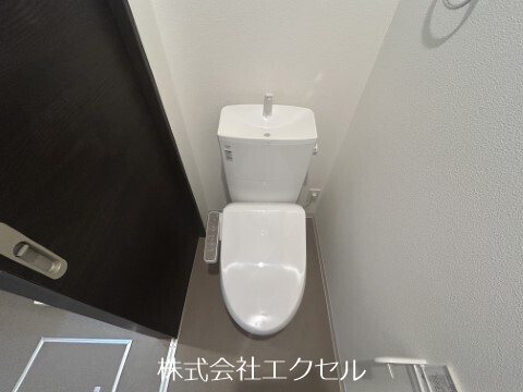 トイレ　温水洗浄便座付きのトイレ♪