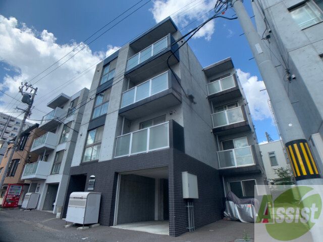 建物外観　札幌市中央区４条東「アルシオーネＮ４」
