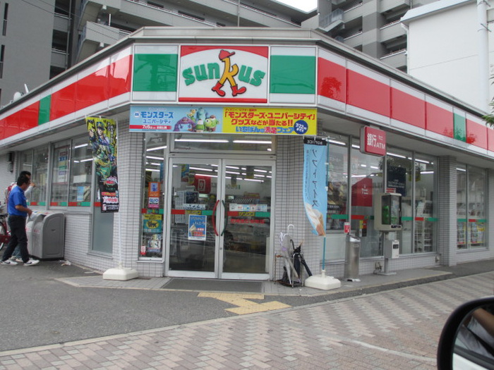 コンビニ　サンクス（コンビニ）まで396m