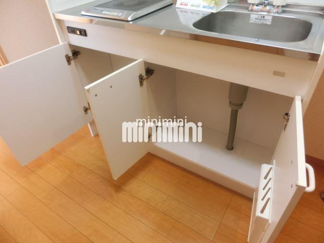 収納　あると嬉しいキッチン下の収納です。