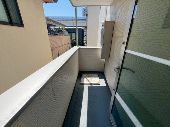 バルコニー　※別部屋の写真です