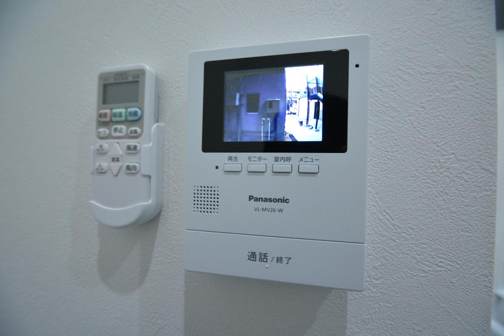 セキュリティ　カメラ付インターホン