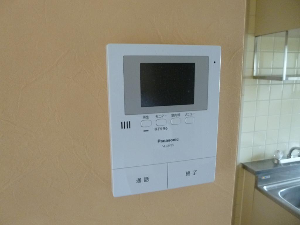 セキュリティ　カメラ付インターホン