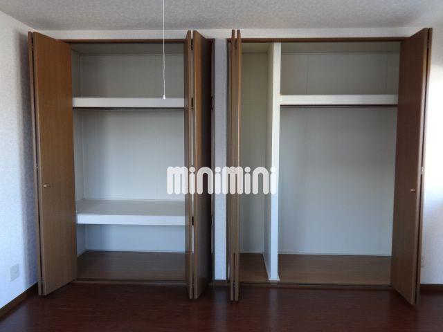 収納　単身物件でこの収納力は魅力的です。