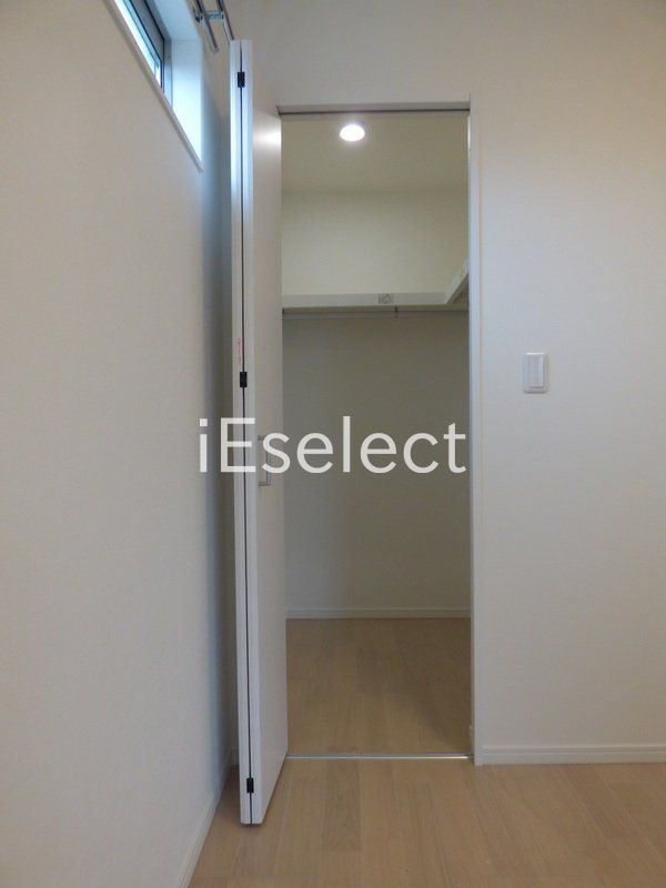 収納　大容量のウォークインクローゼット！