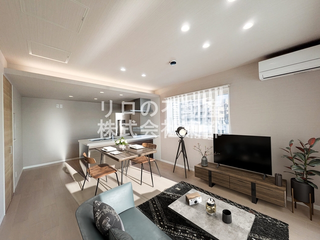 居室・リビング　こちらの家具はＣＧです。家具付きではございません。