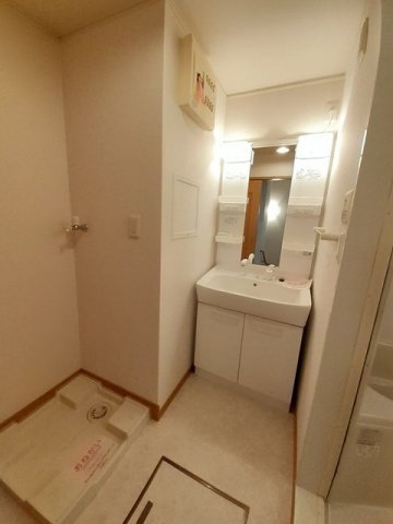 洗面設備　洗面所です