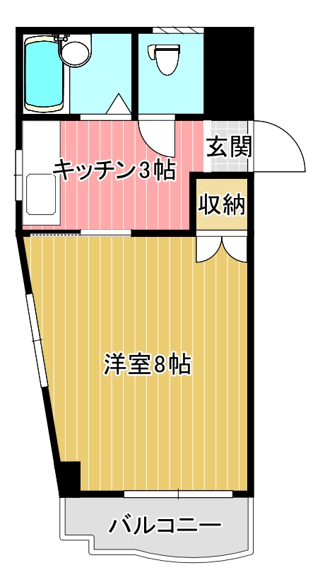マンションTATUTAの間取り写真
