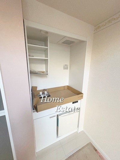 キッチン　建築中