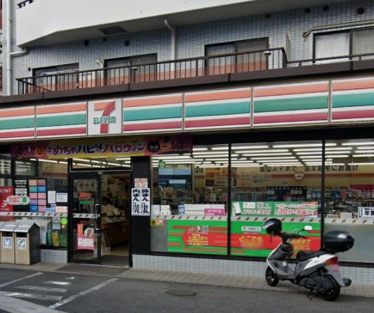 コンビニ　セブンイレブン善福寺店（コンビニ）まで188m