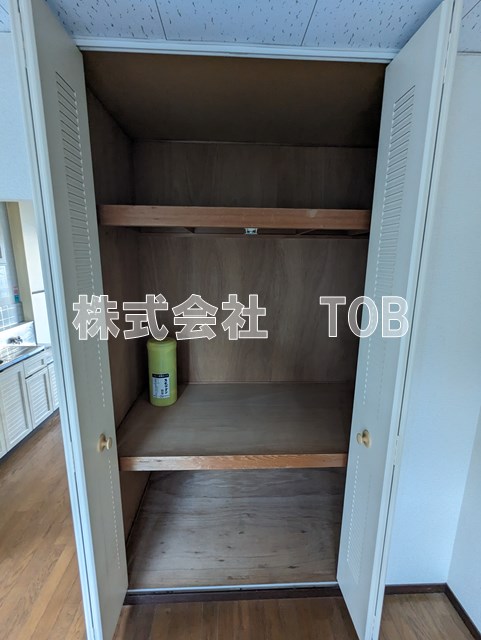 収納　※クリーニング中の撮影※