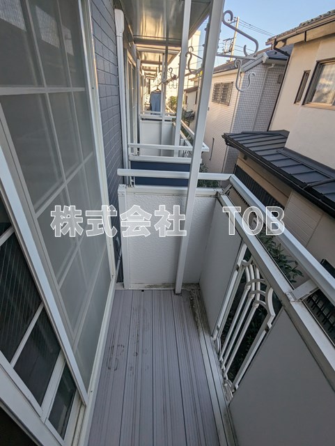 バルコニー　※クリーニング中の撮影※