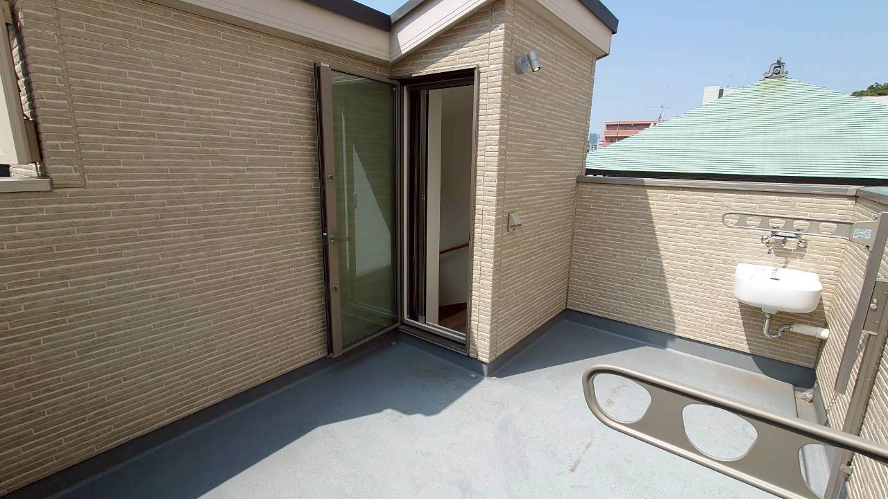 バルコニー　ルーフバルコニーです。