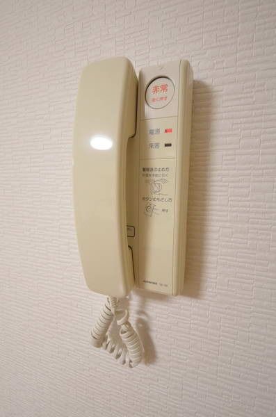 セキュリティ　☆誰か来たらインターホン☆