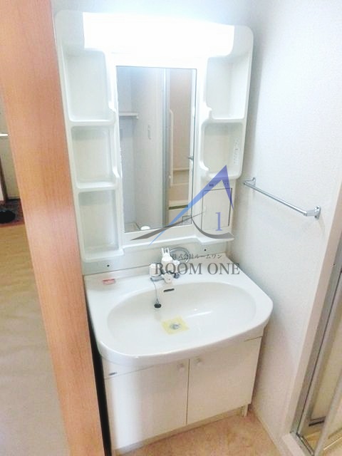 洗面設備　洗面台です。