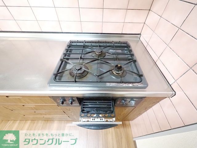 キッチン　キッチングリル付き！