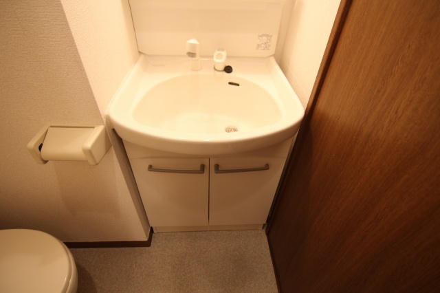 洗面設備　他のお部屋の参考写真となります。